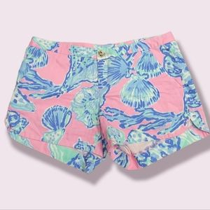 Lilly Pulitzer Pink Shorts.  Size 00